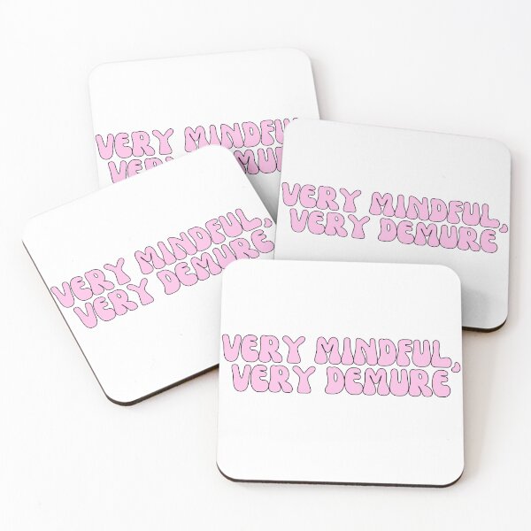 Item preview, Copy of Very Mindful, Very Demure groovy pink font designed and sold by limitLIS.