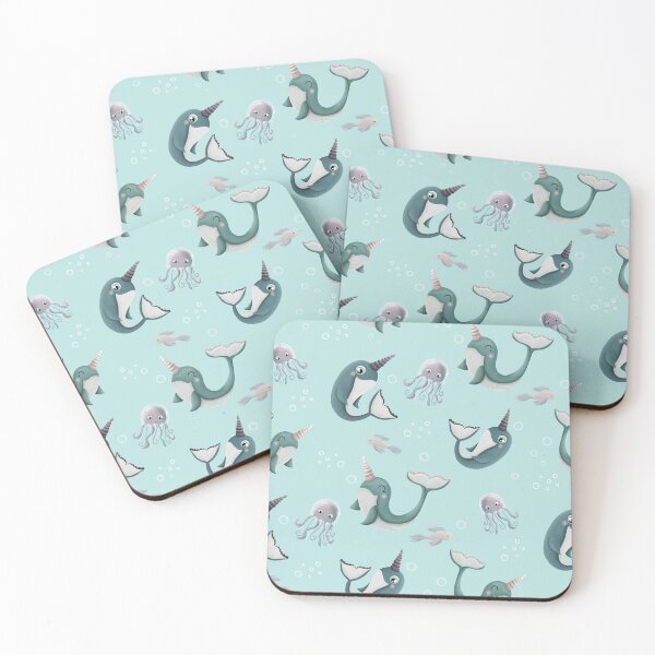 Item preview, Sea Magic Narwhal Mint designed and sold by Mrs-mint.