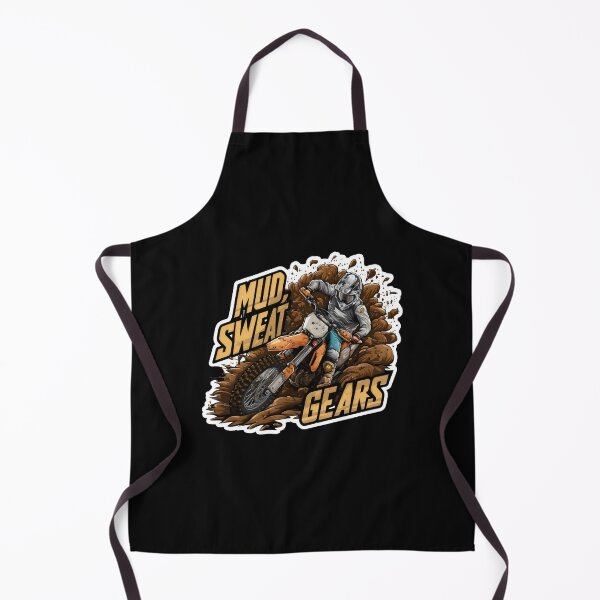 Item preview, Dirt Bike Motocross Motorcycle -"MX Madness: Embrace the Dirt" designed and sold by stickercuffs.