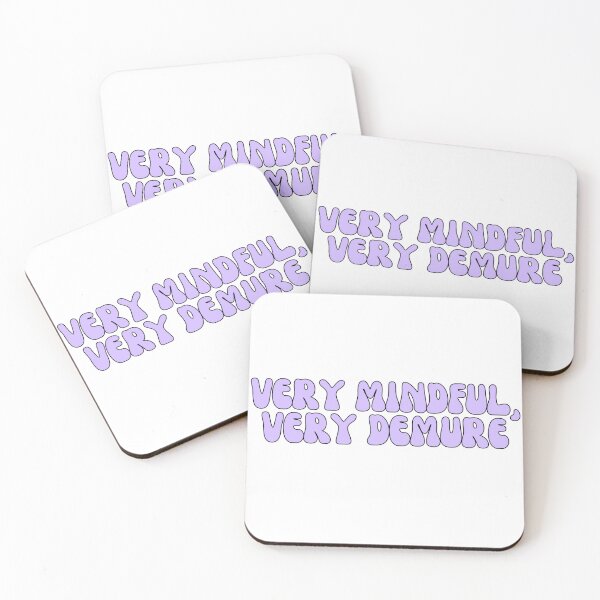 Item preview, Very Mindful, Very Demure groovy purple font designed and sold by limitLIS.