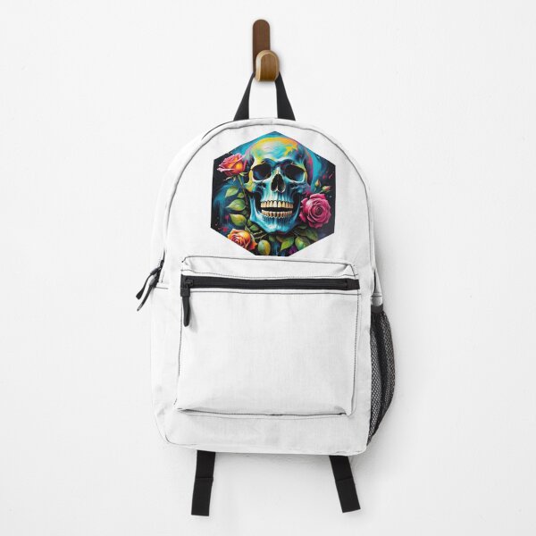 Item preview, Skull and Rose Oil Painting designed and sold by AbsoluteA.