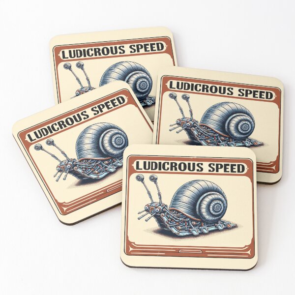 Item preview, Snail - Ludicrous Speed - Spaceballs designed and sold by Random-Reality.
