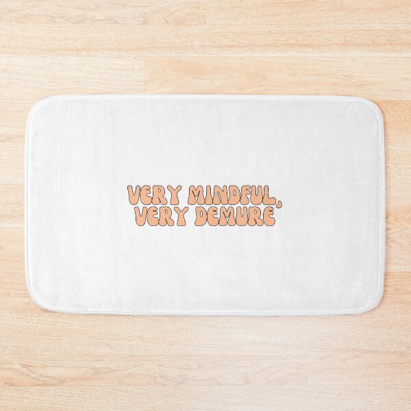 Item preview, Very Mindful, Very Demure groovy orange font designed and sold by limitLIS.