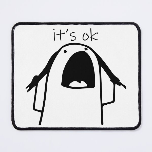 Item preview, Funny angry character says it's ok designed and sold by hussain-dz.