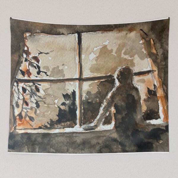 Item preview, At A Window designed and sold by TheArtCave.