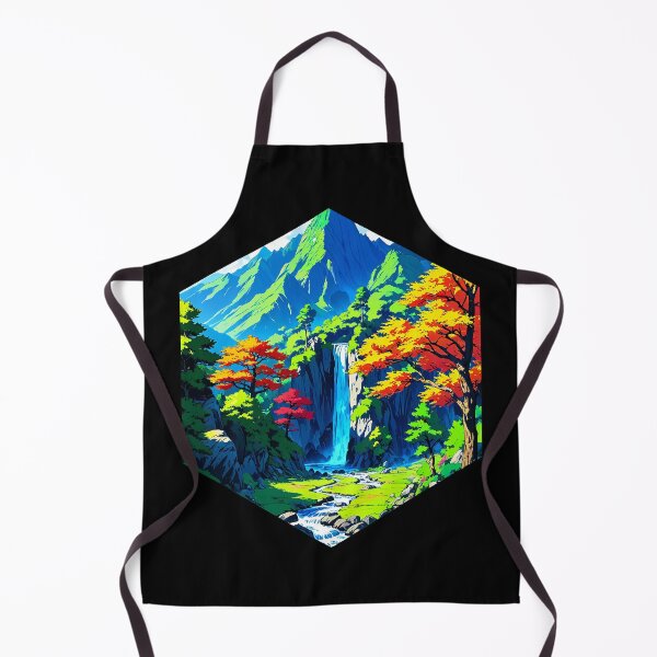 Item preview, Peaceful Anime Mountain designed and sold by AbsoluteA.