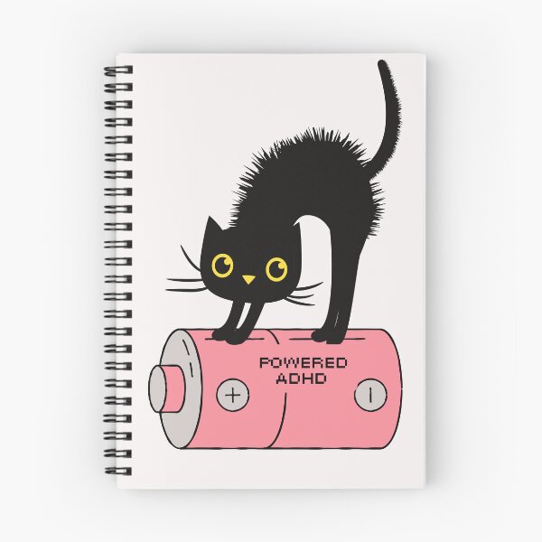 Item preview, Powered By ADHD  designed and sold by Playful Strokes pom@pom.