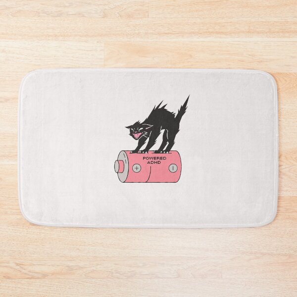 Item preview, Powered By ADHD  designed and sold by Playful Strokes pom@pom.