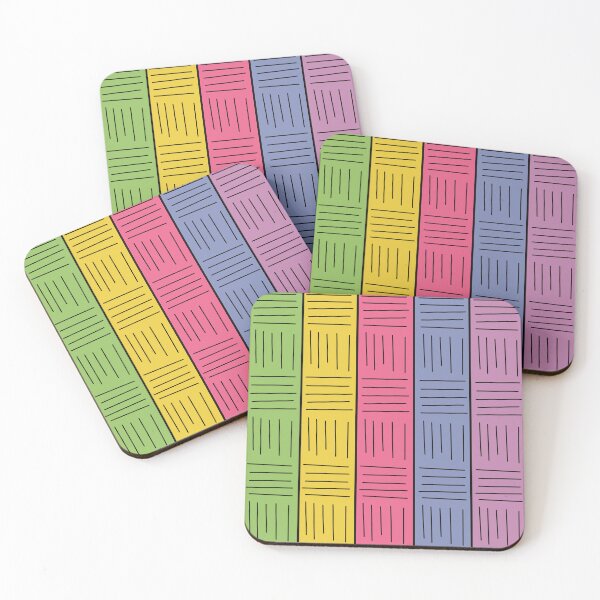 Item preview, Colorful African Line Stripe Pattern designed and sold by AriLady.