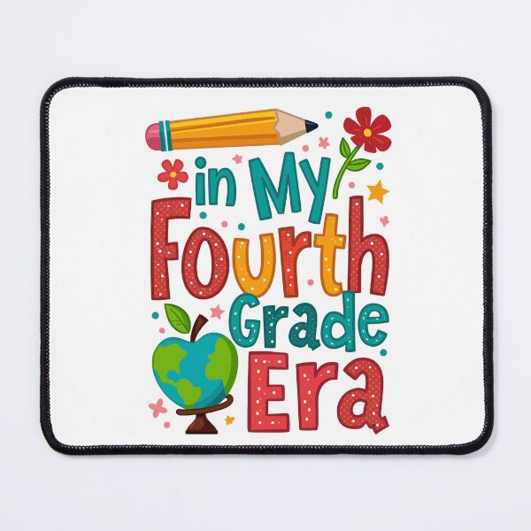 Item preview, In My 4th Grade Era First Day Back to School designed and sold by CreativePodArt.