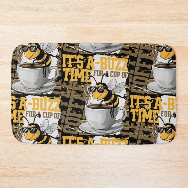 Item preview, IT IS A BUZZ TIME FOR A CUP OF COFFEE designed and sold by justyna-s28.