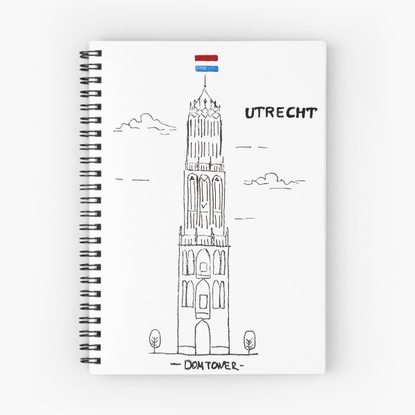 Item preview, Utrecht tower drawing  designed and sold by VikaArt.