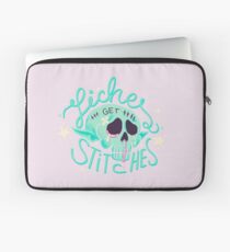 Lichs bekommen Stiche Laptoptasche