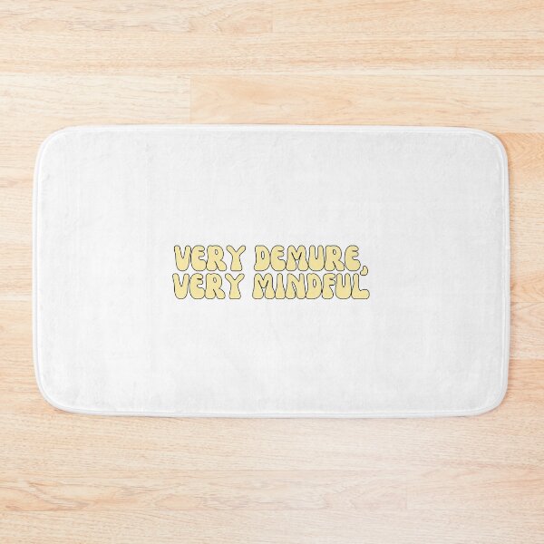 Item preview, Very Demure, Very mindful groovy yellow font designed and sold by limitLIS.