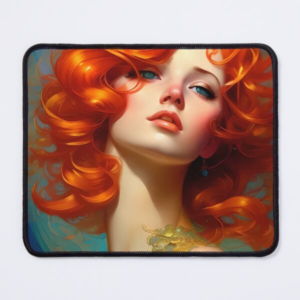Item preview, Beautiful Redhead designed and sold by DesignsBuyGem.