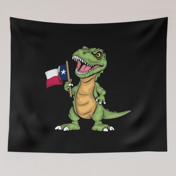Item preview, Texas Lover Kids Dinosaur Lover Gift Texas Flag designed and sold by DSWShirts.