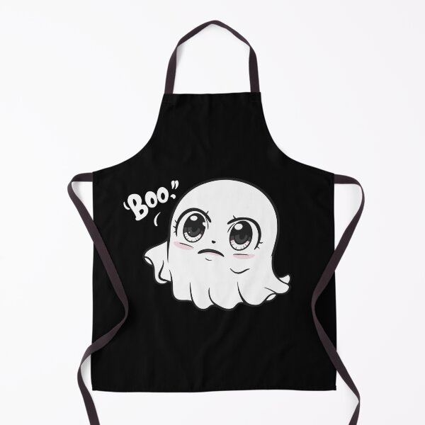 Item preview, Kawaii Ghost of Disappointment with "BOO" Quote designed and sold by Witcrafters.