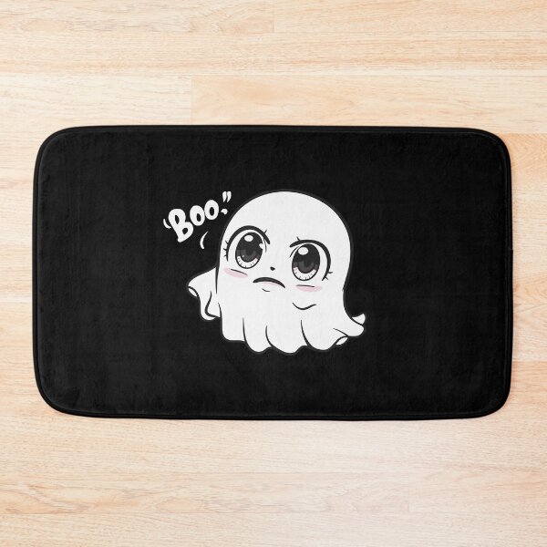 Item preview, Kawaii Ghost of Disappointment with "BOO" Quote  designed and sold by Witcrafters.