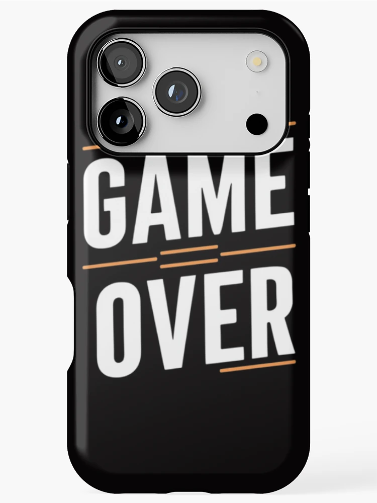 Thumbnail 1 of 4, iPhone Case, GAME OVER designed and sold by R3FDesign.