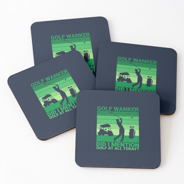 Item preview, Golf Wanker - did i mention golf at all today? - Funny, humour, joke designed and sold by UKVanlife.
