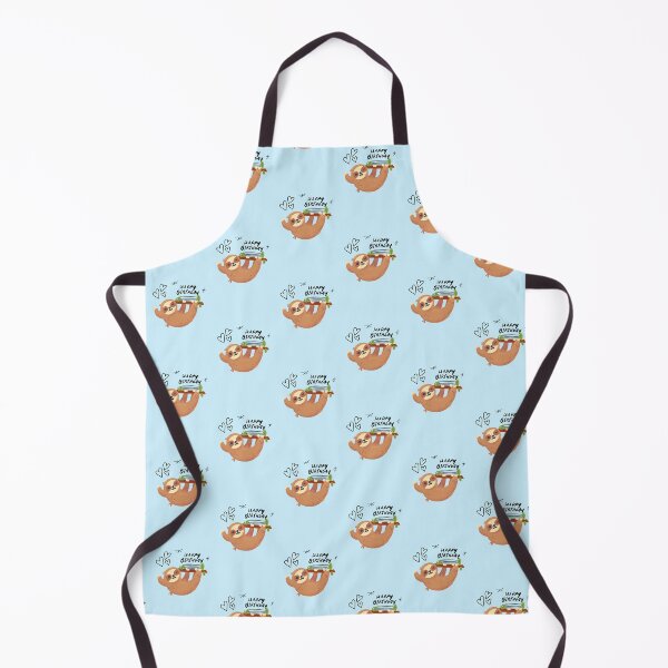Item preview, Cute Sloth Birthday Design - Happy Birthday Sloth Illustration designed and sold by MonanaPaveliani.