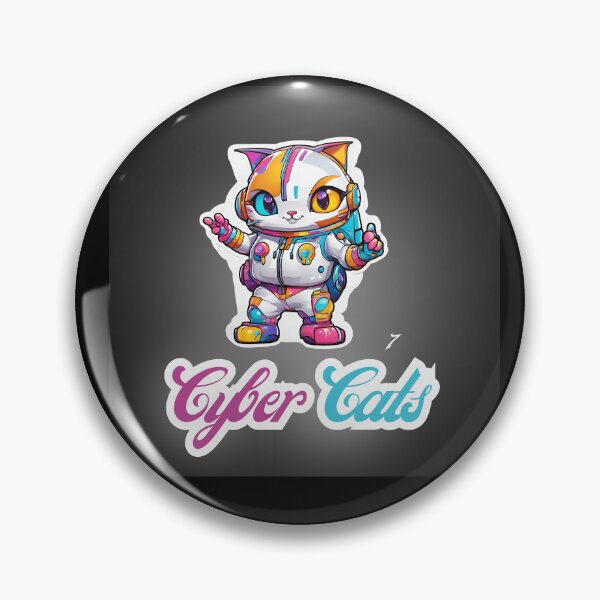 Item preview, Cyber Cats - Cyber Cat 7 designed and sold by Monika Turemka.