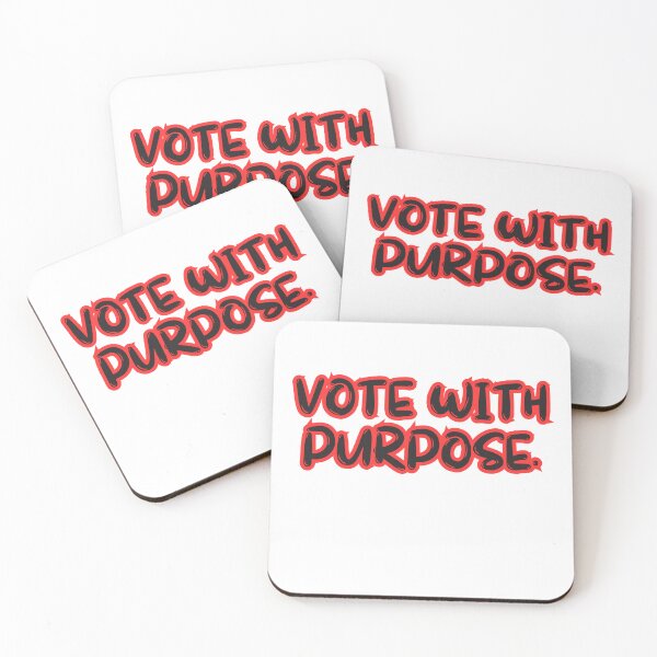 Item preview, Vote with purpose. designed and sold by rawaart1.