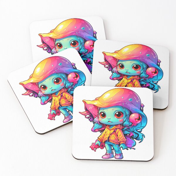 Item preview, Sticker Alien : Dirty Girl Alien Female V2 (RARE) designed and sold by NSpacesAi.