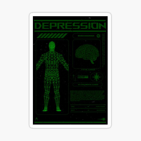 Item preview, DEPRESSION designed and sold by AlessiaTroncone.