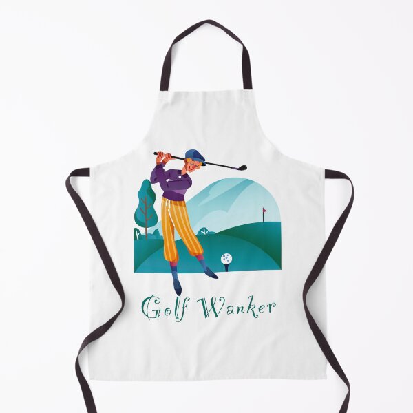 Item preview, Golf Wanker - happy chap playing golf - Funny, humour, joke designed and sold by UKVanlife.