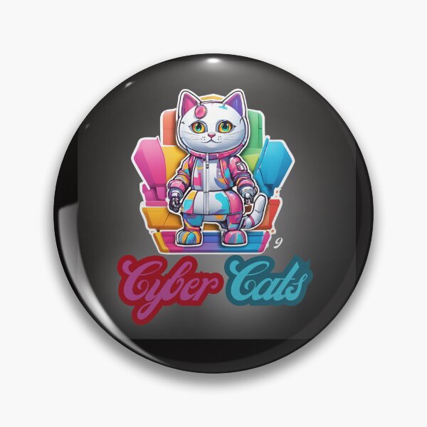 Item preview, Cyber Cats - Cyber Cat 9 designed and sold by Monika Turemka.
