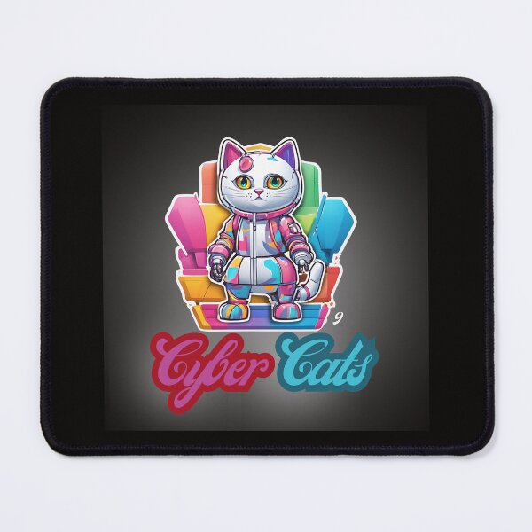 Item preview, Cyber Cats - Cyber Cat 9 designed and sold by Monika Turemka.