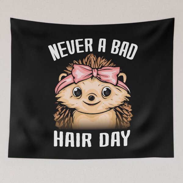 Artikelvorschau, Igel Never A Bad Hair Day Frauen Igel entworfen und verkauft von DSWShirts.