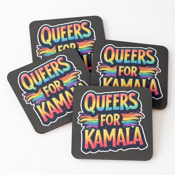 Item preview, QUEERS FOR KAMALA! designed and sold by LeeLeeV.