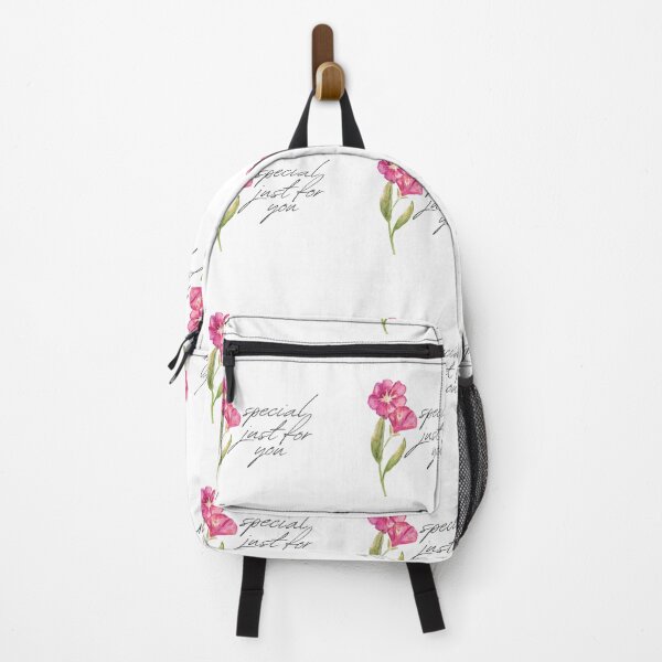 Item preview, watercolor pink flower with quote special just for you  designed and sold by cherrytheory.