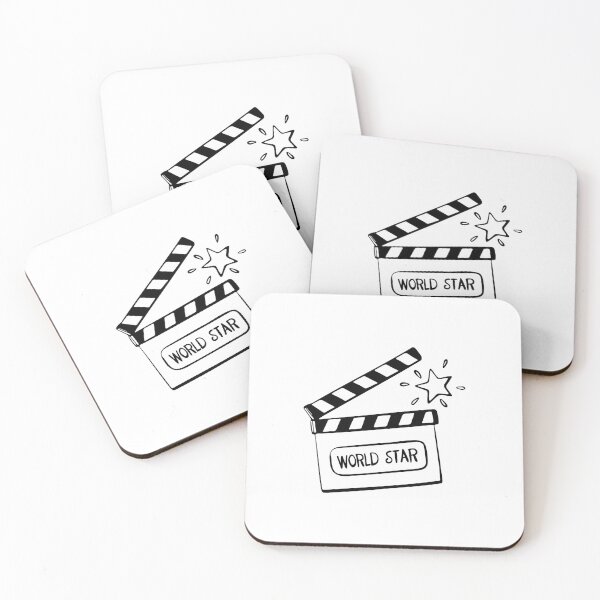 Item preview, Movie clapper board with world star word designed and sold by rasagamastore.