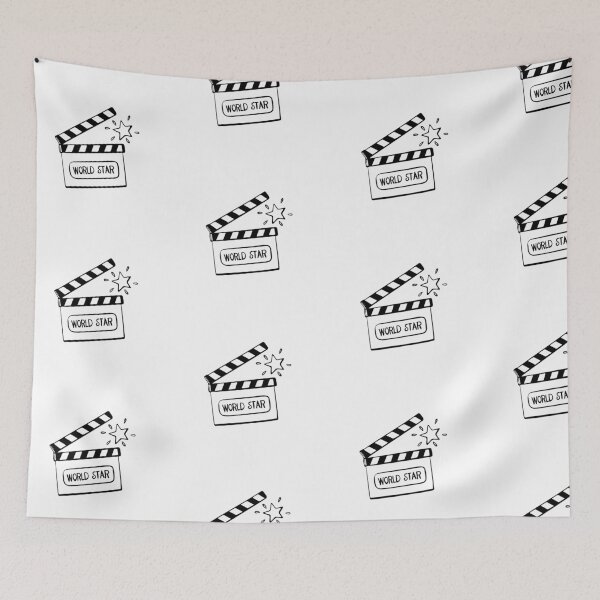 Item preview, Movie clapper board with world star word designed and sold by rasagamastore.