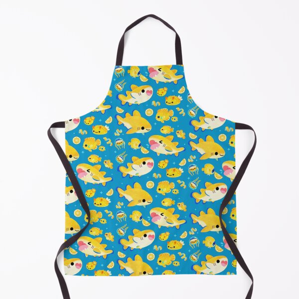 Item preview, Lemon shark and friends - blue designed and sold by pikaole.