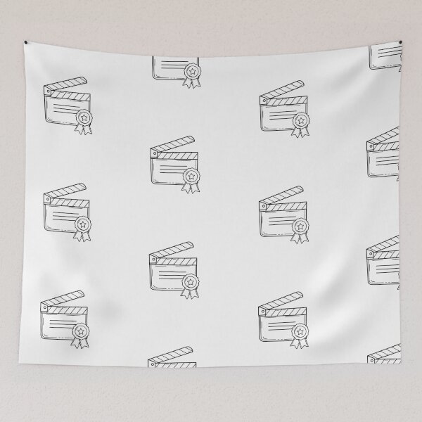Item preview, Movie clapper board with award badge designed and sold by rasagamastore.