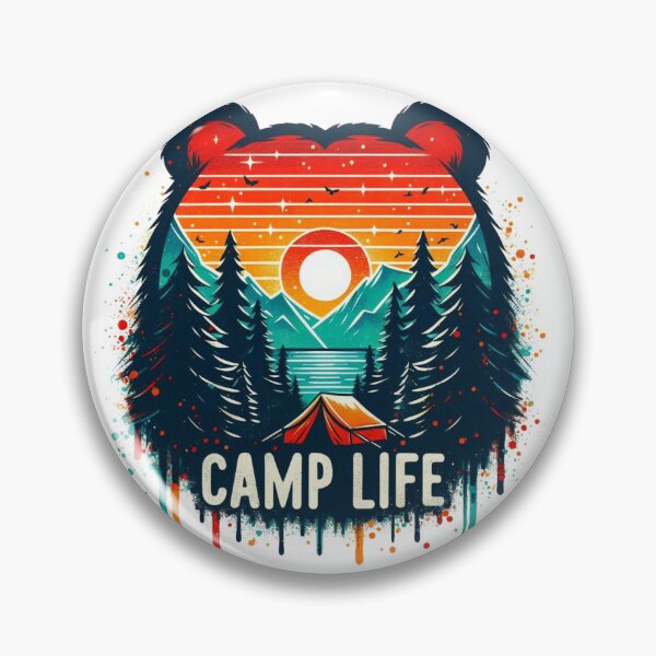 Artikelvorschau, Camping, Bärensilhouette entworfen und verkauft von deniz kaya.