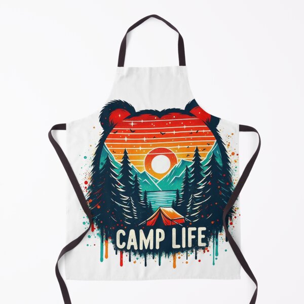 Item preview,  Camping,Bear Silhouette designed and sold by deniz kaya.