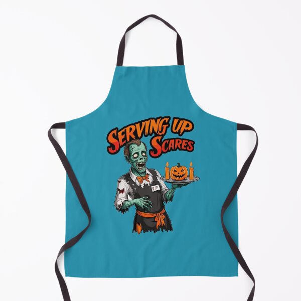 Item preview, Halloween Waiter Serving up Scares designed and sold by MaateoDesign.