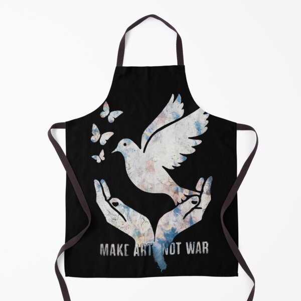 Item preview, make art not war designed and sold by MarandSviet.