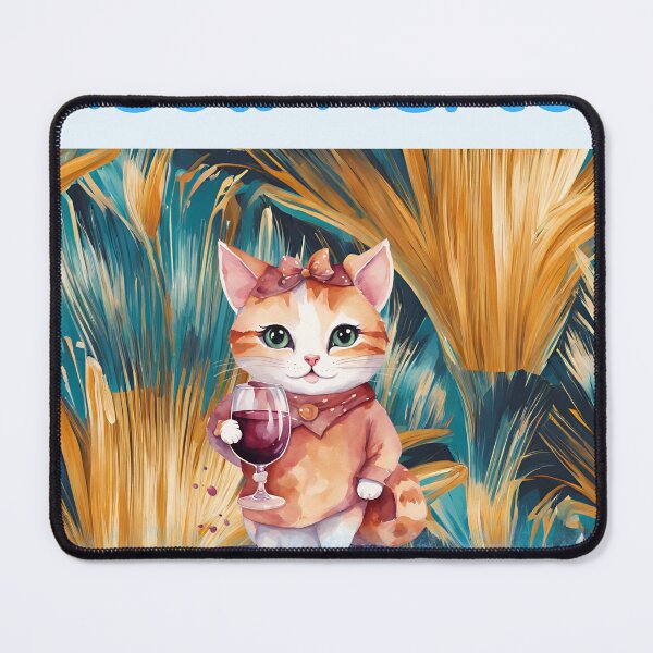 Item preview, Meow Merlot designed and sold by LoveLoop Studio.