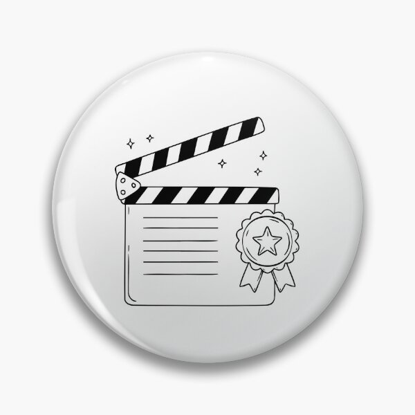 Item preview, Movie clapper board with award badge designed and sold by rasagamastore.