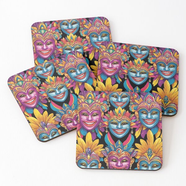 Item preview, Smiling Masks designed and sold by likbatonboot.