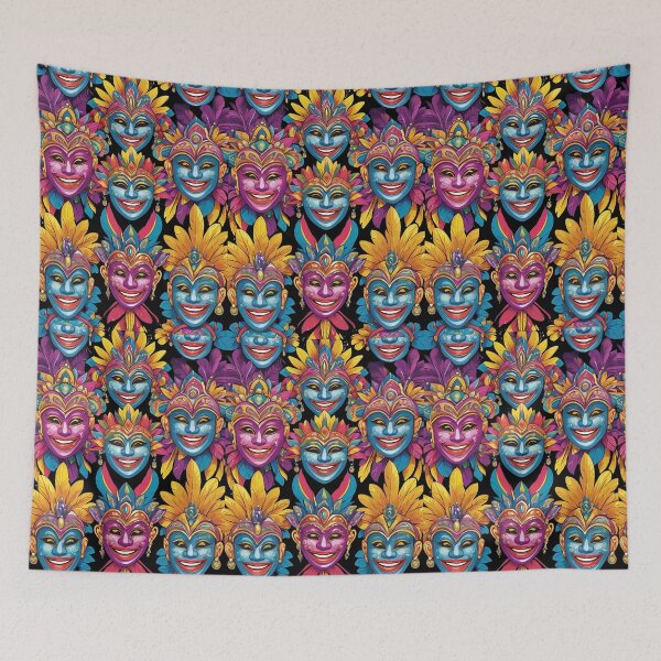 Item preview, Smiling Masks designed and sold by likbatonboot.