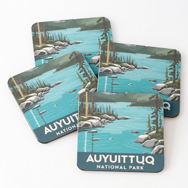 Item preview, Auyuittuk National Park Canada Vintage Travel Tourism  designed and sold by TravelersGems.