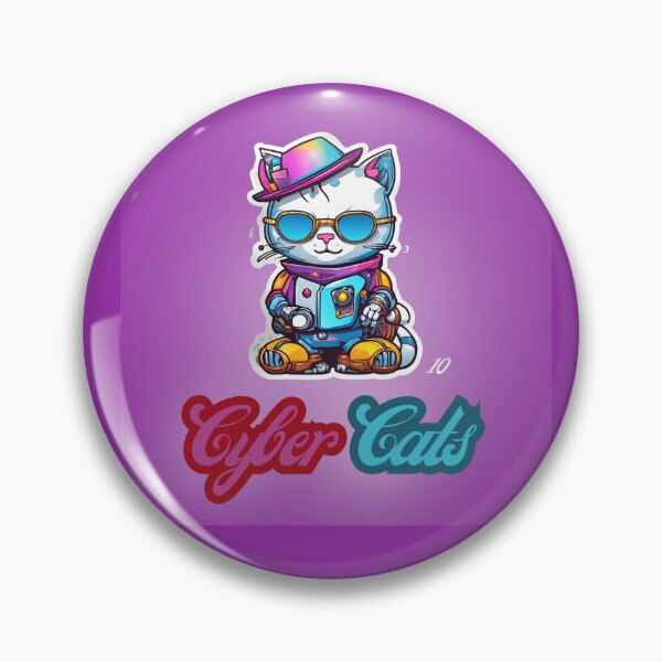 Item preview, Cyber Cats - Cyber Cat 10 designed and sold by Monika Turemka.