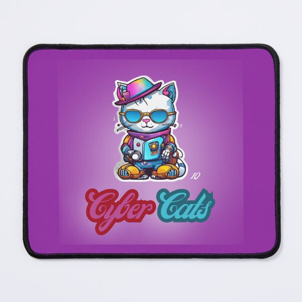 Item preview, Cyber Cats - Cyber Cat 10 designed and sold by Monika Turemka.